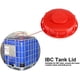 thumbnail image 2 of Tapa de tanque IBC, tapa de bolsa IBC para tanque de agua líquida, plástico rojo 163 mm TUNC Sencillez, 2 of 5