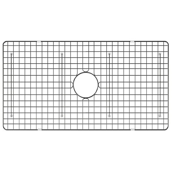 Ruvati RVA623009 30" L X 17" W Stainless Steel Basin Rack - Stainless Steel