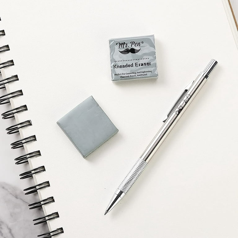 Mr. Pen- Kneaded Eraser, 18 Pack, Gray, Kneaded Erasers for Artists, Gum  Eraser, Art Eraser, Kneadable Erasers - Mr. Pen Store