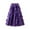 Purple, variant on SMihono Tulle Skirt for Women 3D Polka Dot Mesh Skirt Flowy Midi A-Line Skirts Layered Bubble Skirt Wedding Guest Party Skirt Purple Free Size