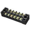 thumbnail image 6 of 600V 15A 6 Position Dual Row Wire Barrier Screw Terminal Connector Panel Block/Strip Bar TB-1506, 6 of 7