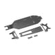thumbnail image 5 of Kit de Chasis de Coche Teledirigido de Fibra de Carbono, Accesorios 1:10, Pieza de Repuesto para Hobby, Placa Base de Fibra de Carbono para Vehículos, 5 of 8