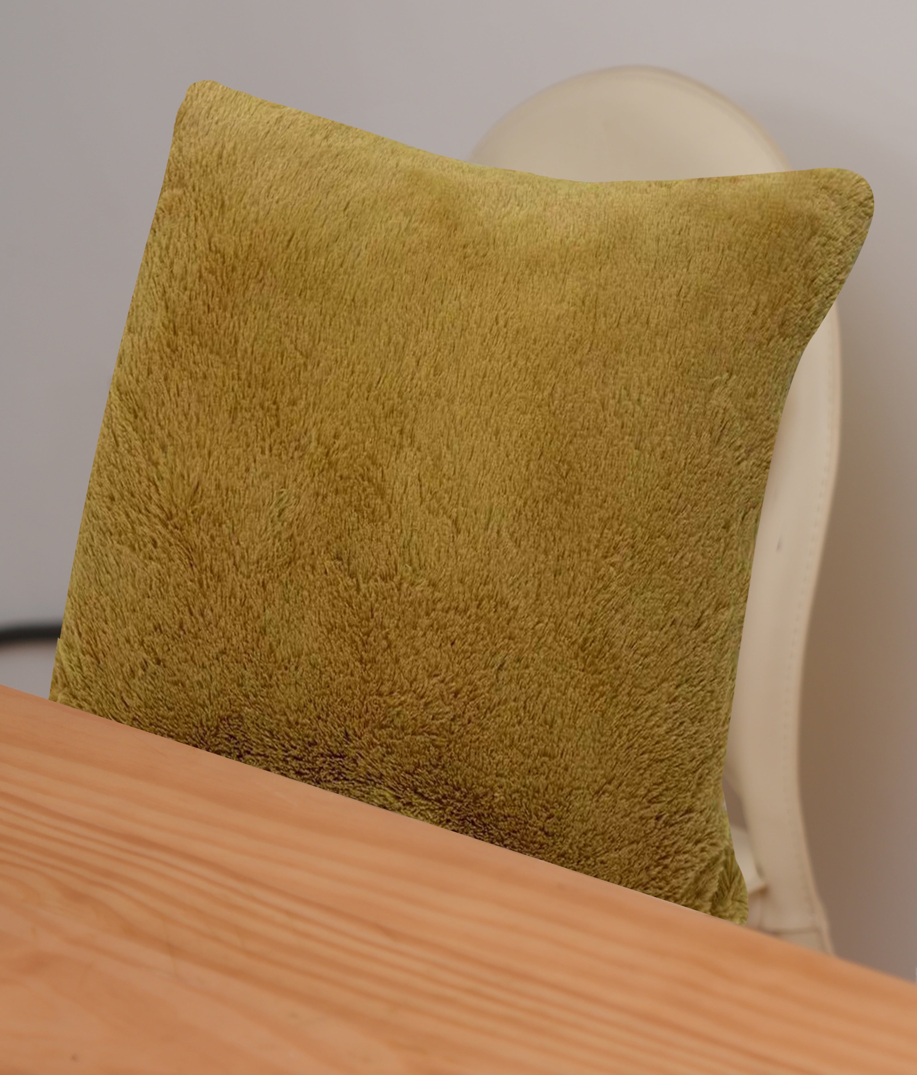 Madison Faux Fur Throw Pillow