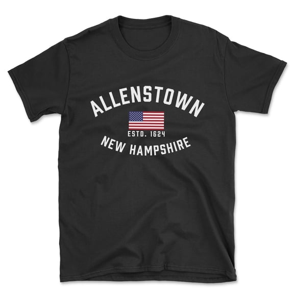 Allenstown New Hampshire Patriot Men's Cotton T-Shirt