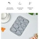 thumbnail image 5 of Moldes para hornear, molde para pasteles, 8 moldes consecutivos de calaveras de gel de sílice para chocolate, gelatina, pudín, caramelo, rejillas de hielo, molde para hornear, molde para decoración de, 5 of 9