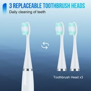 KIBVOE Plaque Remover for Teeth, Adult USB Rechargeable Sonic Tooth Scaler with 5 Cleaning Modes, Whitening Teeth Cleaner