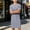 Dark Gray, variant on Naittoop Mens Nightgown Short Sleeve Lounge Sleep Henley Shirt Pajama Big & Tall Nightshirt Comfy Nightwear
