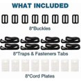 thumbnail image 3 of Pool Cover Reel, 8 Pool Solar Cover Reel Fixing Kit, Retractable Pool Bubble Cover Reel, 3 of 5