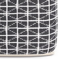 thumbnail image 5 of Simpli Home Noreen Boho Square Pouf in Slate Grey and White Handloom Woven Pattern, 5 of 5