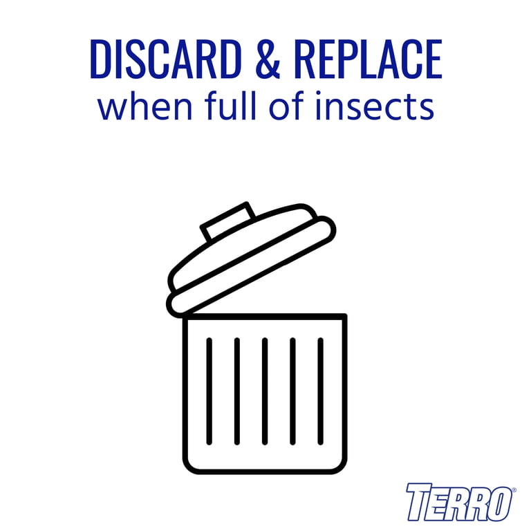TERRO Fly Magnet Sticky Fly Paper Trap, 16-Pack photo 5