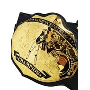 Fantasy Football Champion Belt Spike Black Gold Championship 1st Place Trophy