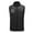 Black, variant on Heated Gilet for Men Women USB Charging Heated Vest with 3 Adjustable Temperature Electric Heated Body Warmer Washable Blue XL