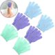 thumbnail image 4 of 12pcs Grooming Glove Body Scrub Gloves Scrub Mitt Exfoliating Mittens Skin Scrubbing Gloves Bath Glove Spa South Korea Nylon Scrub Gloves Exfoliating Mitt for Body, 4 of 5