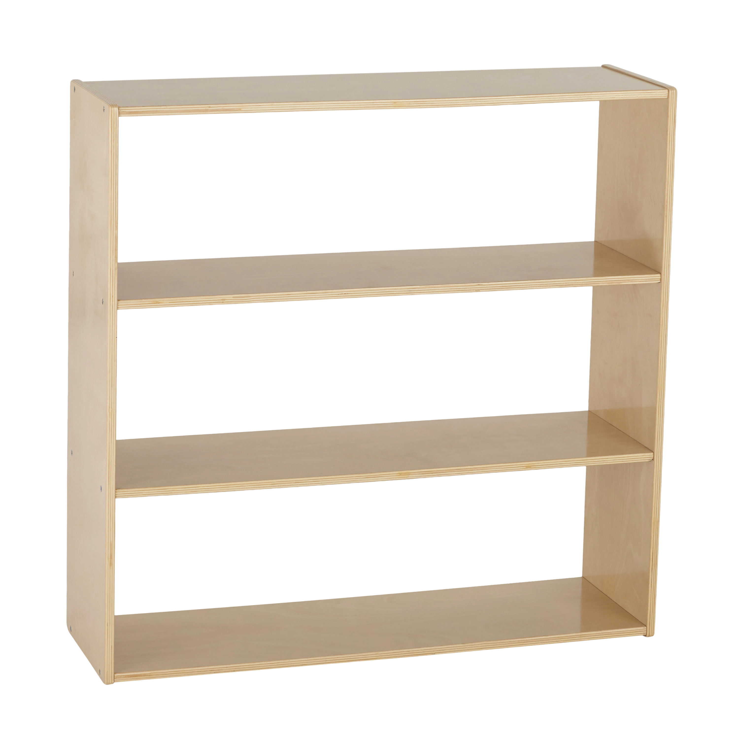 Birch Streamline 3Shelf Storage without Back 36in H Walmart