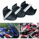 thumbnail image 3 of Carenado aerodinámico de motocicleta Alerón lateral de ala de motocicleta Alerón para Ya-ma-ha YZF R1 R25 Ninja H2 H2R B-M-W S1000RR Hon-da H2 ABS (Color: Fibra de carbono mate), 3 of 3