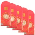 thumbnail image 3 of 5 Pcs Paquets Rouges en Papier Année du Dragon Enveloppes Rouges Paquet de Festival de Printemps, 3 of 8