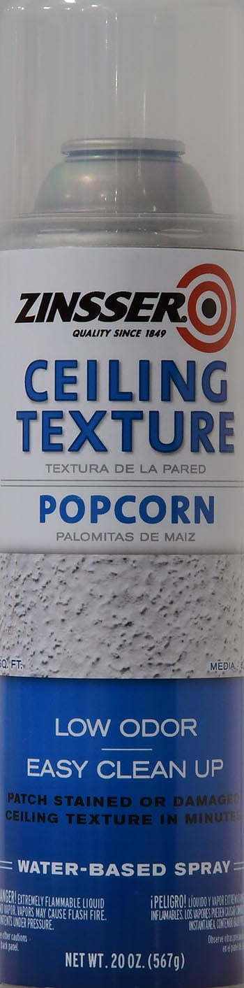 Zinsser Ceiling Texture Popcorn Walmart Com