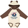 thumbnail image 3 of Inktastic Grammy and Grandpa Love Me Grandson Boys Long Sleeve Baby Bodysuit, 3 of 5
