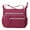 Hot Pink, variant on Leozcaa Nylon Crossbody Bag for Women with Anti theft RFID Pocket Waterproof Shoulder Bag Travel Purses and Handbag