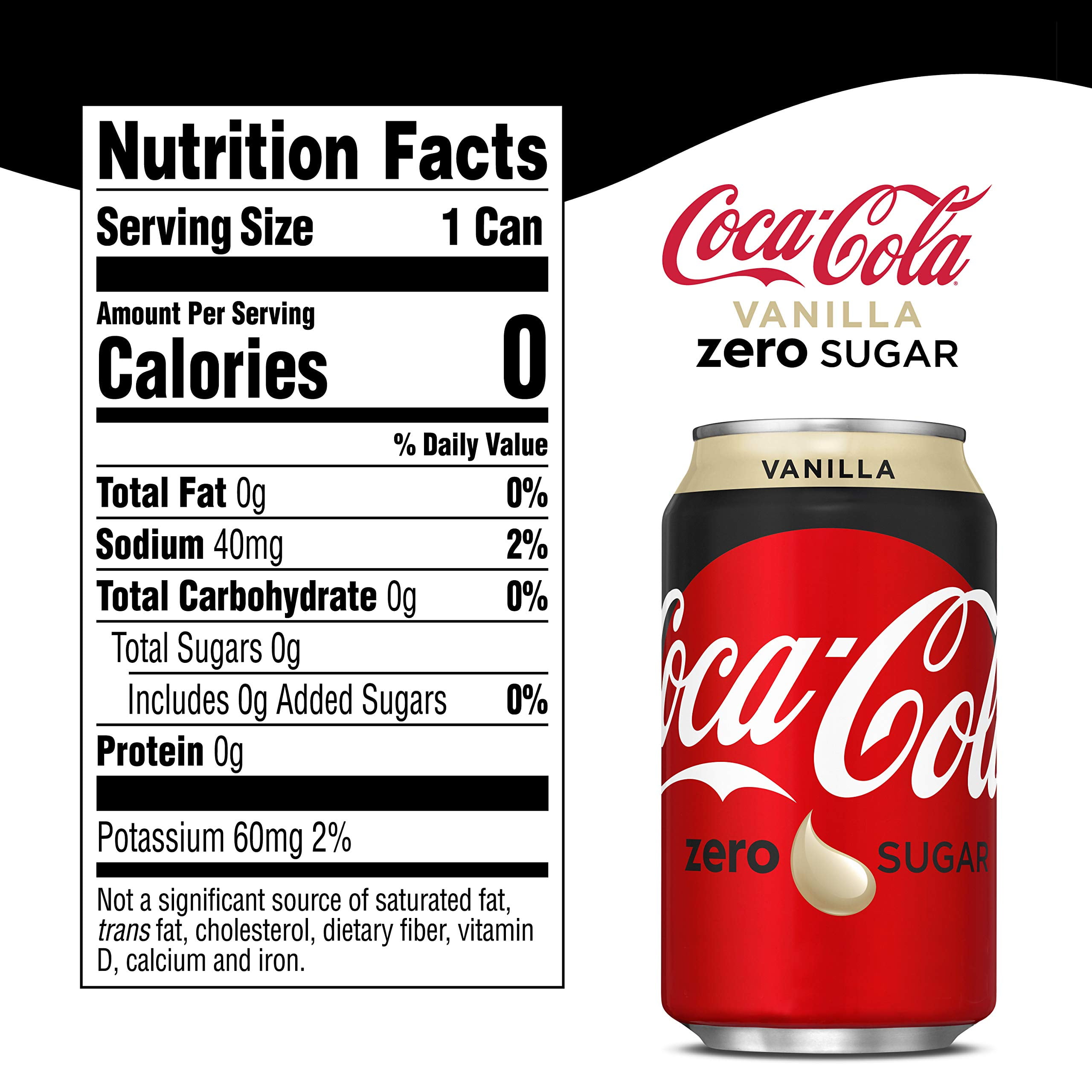 Coke Zero Vanilla Fridge Pack Bundle, 12 fl oz, 36 Pack