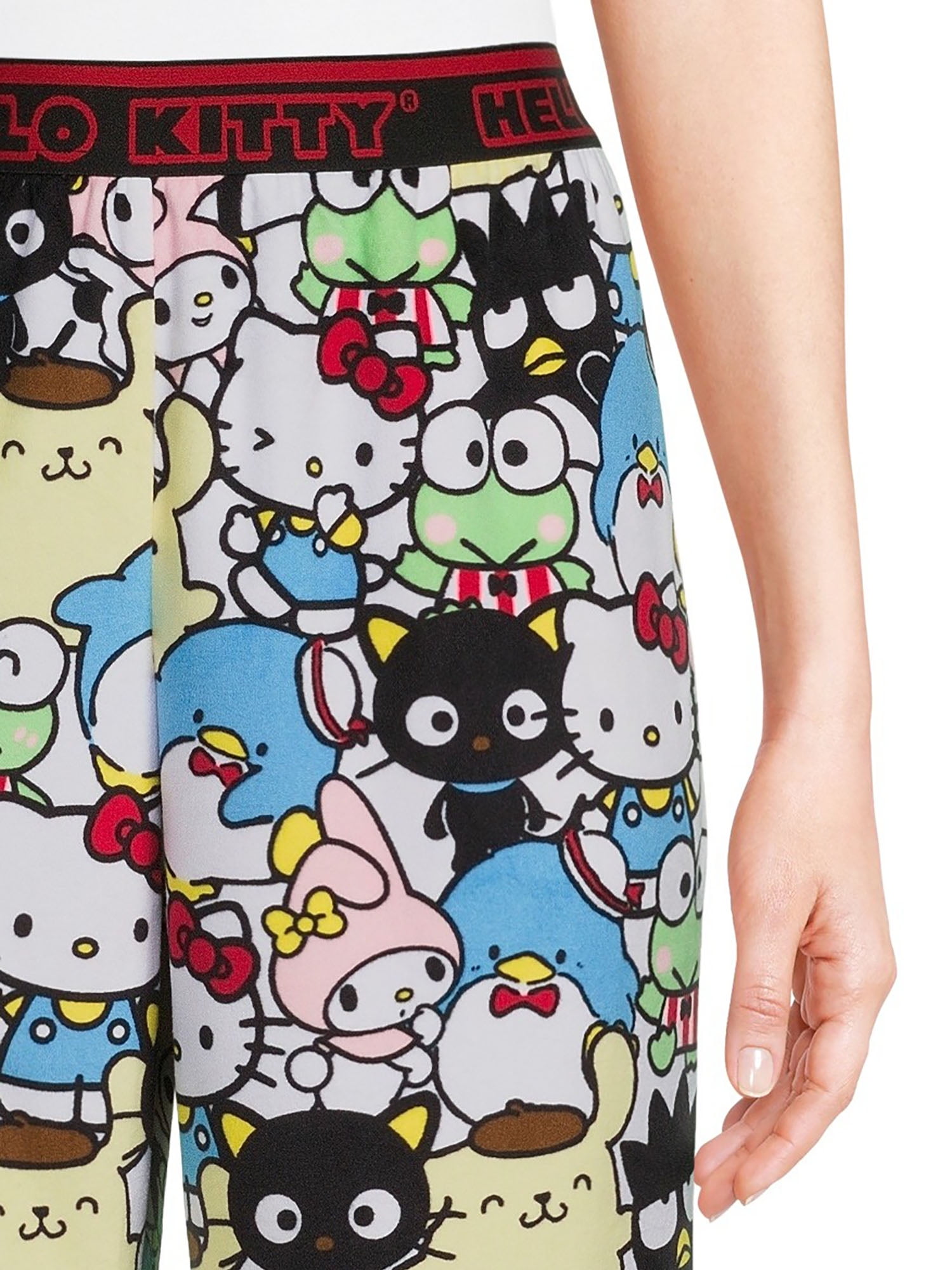 Hello Kitty Women's and Women's Plus Size Plush Sleep Pants, Sizes XS-3X
