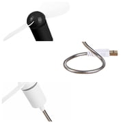 Tineasur 4-Pack USB Powered Gooseneck Fans Portable Cooling Fans for Outdoor and Indoor Use