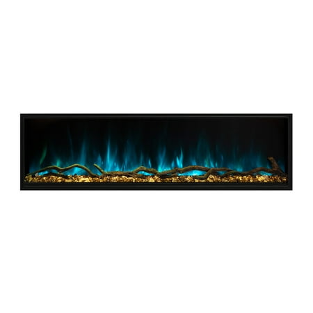 

Modern Flames Landscape Series Pro Slim Electric Fireplace 68-Inch Wall Control