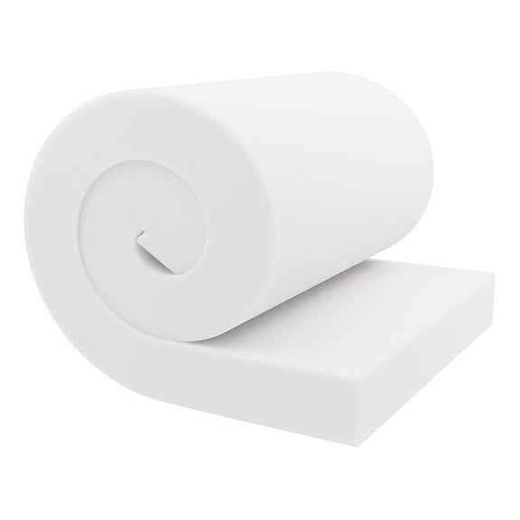 Upholstery Cushion Foam - 4x40x60 Inch, 44ILD Firm - USA Made Polyurethane Foam for Cushions & Upholstery