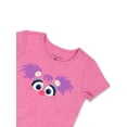 thumbnail image 5 of Sesame Street Abby Cadabby Face Toddler Baby Short Sleeve T-Shirt Tee SEG059SS, 5 of 7