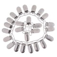 thumbnail image 2 of 25 Unids Chupete Suspender Holder Clip Correa Clips DIY Costura Craft Loop 20mm Sunnimix Clips de la liga del pacificador, 2 of 7