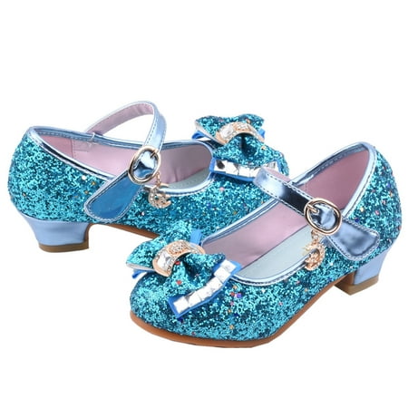 

Kids Girls Pearl Crystal Bling Bowknot Single Princess Shoes Sandals 4$ off 2nd item