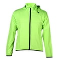 thumbnail image 2 of ROPA Deportiva Para Mujer, Cortavientos Con Capucha de Manga Larga Impermeable A Prueba de Viento Chaqueta de Secado Rápido para Deporte de Ciclismo al Aire Libre de Primavera, 2 of 7