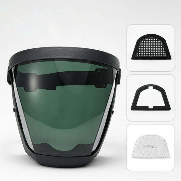 Tooltekt Anti-Dust,Fog-Free Face Shield,Face Shield For Grinding And Cutting,Face Shield,Super Protective Face Shield Mask For Work,Full Face Shield For Face Shield And Dust Protection