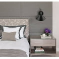 thumbnail image 4 of Claxy Black Cone Wall Sconce with Gooseneck Arm 2-Pack, 4 of 6