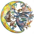 thumbnail image 1 of Ange Peint sur la Lune; 24 Po., 1 of 1