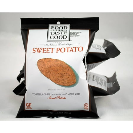 Food Should Taste Good Sweet Potato Tortilla Chips - 36 per