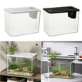 thumbnail image 5 of Clear Fishtanks With Safe Lid and Water Plant Holder For Gold Fish Home Desktop Decoration Aquariums Tanks, 5 of 9