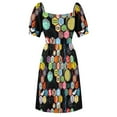 thumbnail image 5 of Math in Black (Big) Sleeveless Dress evening dress women summer dresses ladies Women's summer dresses, 5 of 6