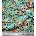 thumbnail image 1 of Soimoi Japan Crepe Satin Fabric Animal Skin Texture Print Sewing Fabric Yard 42 Inch Wide, 1 of 1