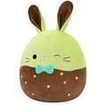thumbnail image 2 of Squishmallows Original 8in Buster The Chocolate-Dipped Green Bunny Holding Chocolate Bunny Easter Plush, 2 of 4