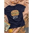 thumbnail image 3 of "best" Burguer Women T-Shirt, Female XX-Large, 3 of 4