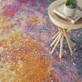 thumbnail image 6 of Nourison Passion Modern Abstract Multicolor 7'10 Square Area Rug (8 Square), 6 of 8