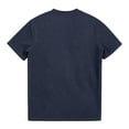 thumbnail image 6 of FINALGANG Mens Solid Color Short Sleeve Cable Knit Polo TShirt For Business Casual Office Wear Daily Summer Outdoor Activities Navy XXL, 6 of 7
