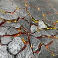 thumbnail image 6 of LED Light  Anime Model Magma Crack Figure Battle Scene Platform Base Black/Gray, 6 of 13