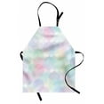 thumbnail image 1 of Pastel Apron Retro Style Artistic Pattern with Hexagonal Shapes Random Overlaps Cheerful Soft, Unisex Kitchen Bib Apron with Adjustable Neck for Cooking Baking Gardening, Multicolor, by Ambesonne, 1 of 3