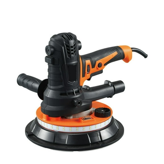 180mm Wall Putty Hand Electric Dust-free Drywall Sander Plaster Sander Polishing Machine Grinding Machine With LED Light ,Easy to Operate