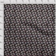 thumbnail image 4 of oneOone Viscose Chiffon Black Fabric Skull Fabric For Sewing Printed Craft Fabric By The Yard 42 Inch Wide-aB, 4 of 5