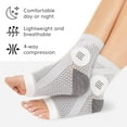 thumbnail image 3 of 1Pair Neuropathy Socks Compression Sleeve For Ankle Swelling Pain Relief Sprain Neuropathy Nano Support Brace Women Men, 3 of 7