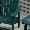 thumbnail image 4 of Wildridge Heritage Upright Adirondack Chair, Turf Green - Outdoor All-Weather Poly Furniture for Patio, Deck, Yard, 4 of 5