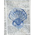 thumbnail image 2 of Varacek, Pam 12x14 White Modern Wood Framed Museum Art Print Titled - Written Seashell, 2 of 4